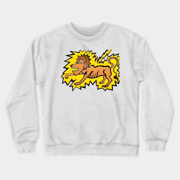 Zapped Crewneck Sweatshirt by ImpArtbyTorg